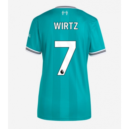 Billige Fotballdrakt Liverpool Florian Wirtz #7 Replika Tredjedrakt Dame 2025-26 Kortermet Billige Fotballdrakt Liverpool Florian Wirtz #7 Replika Tredjedrakt Dame 2025-26 Kortermet